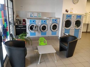 Intérieur de la boite à linge